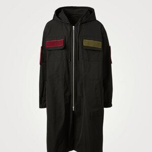 BNWT SS21 DRIES VAN NOTEN VELCRO PATCH COAT M